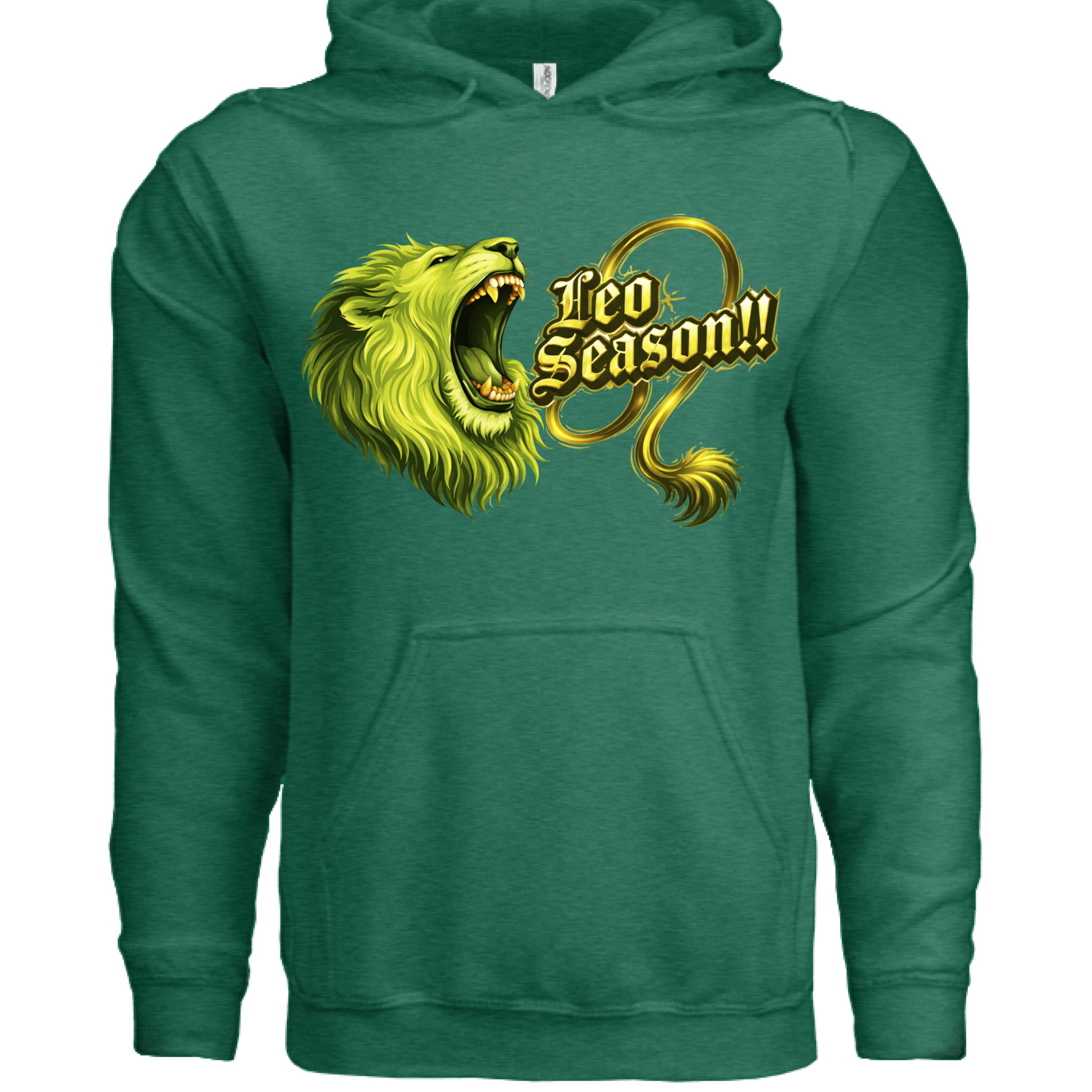 Kelly Green Heather - FRONT