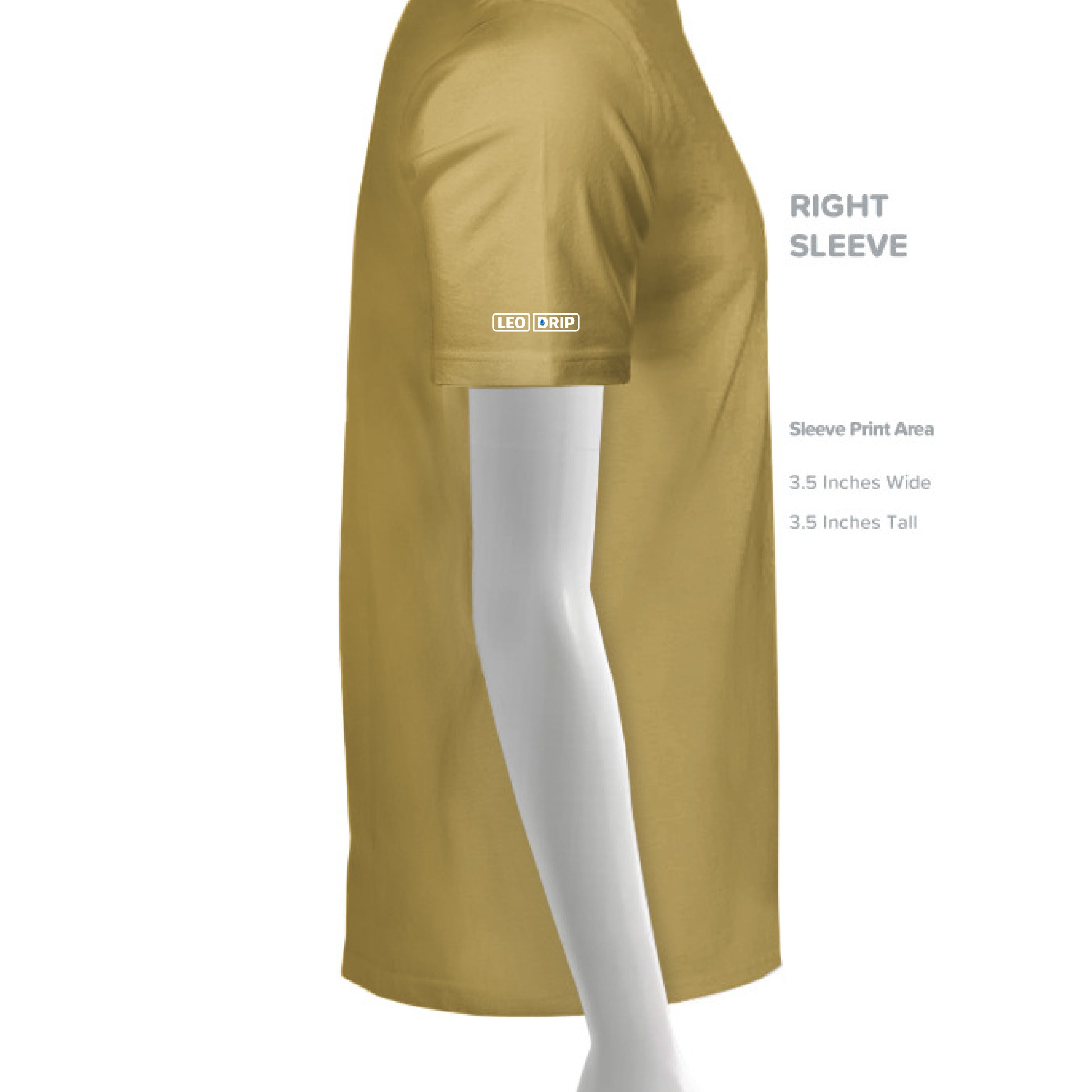 T VG GLD/ WH_715 - SLEEVE_RIGHT