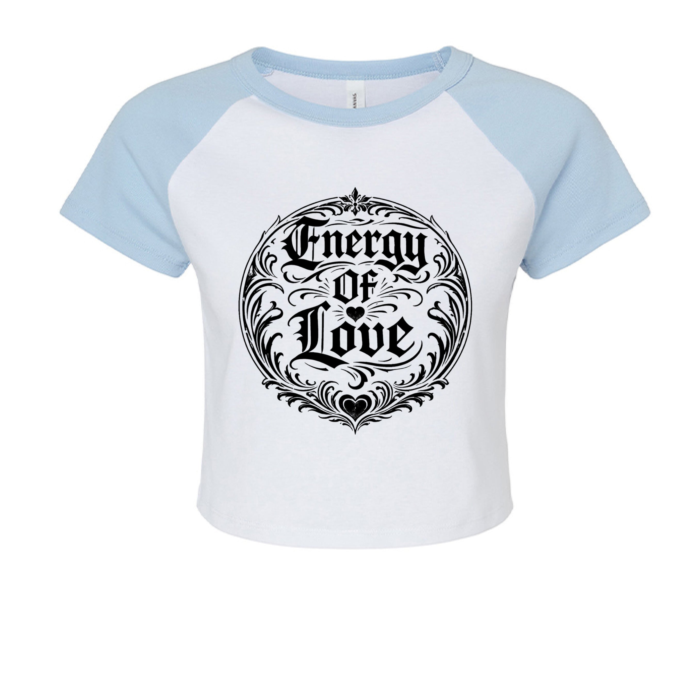 WHITE/ BABY BLUE - FRONT