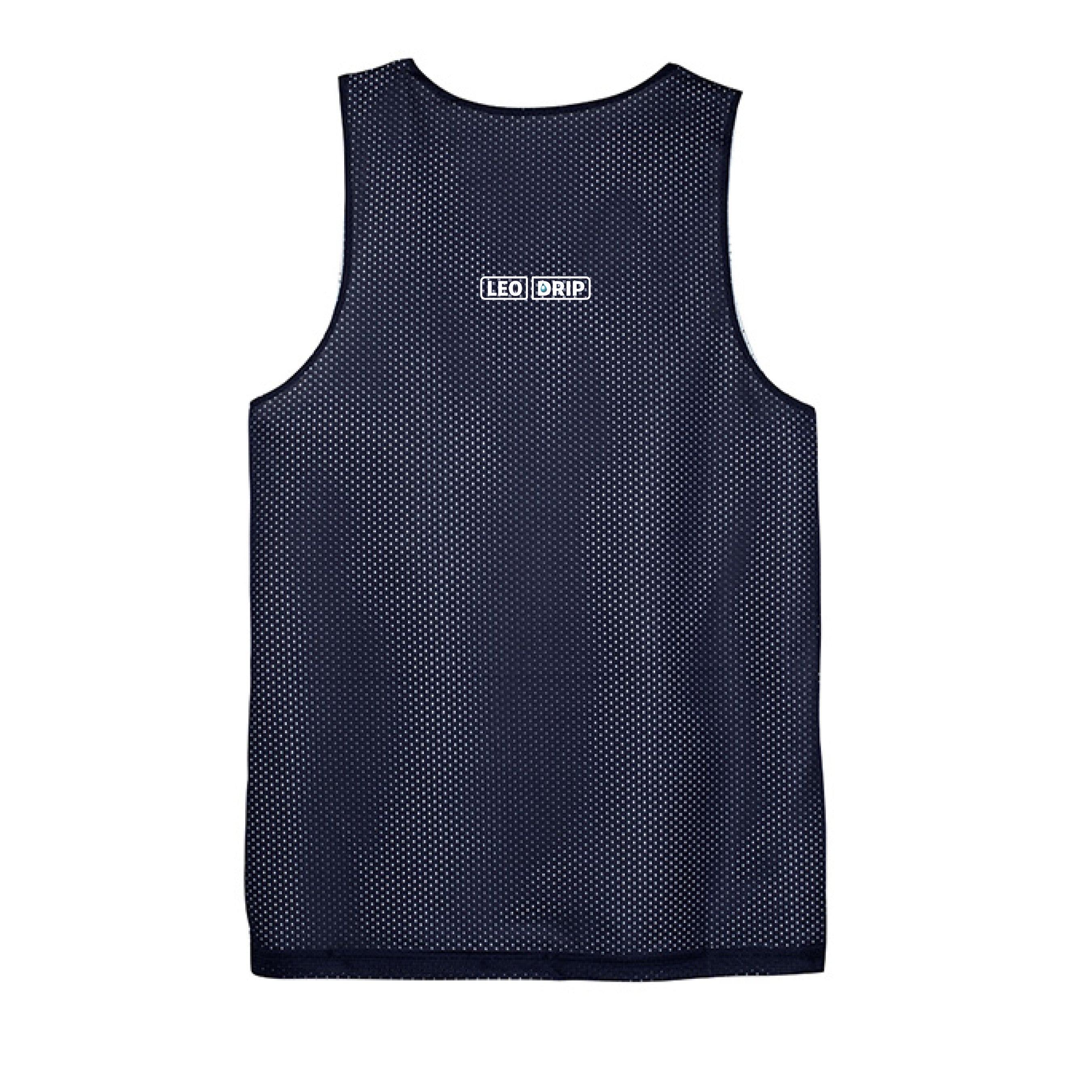 NAVY/WHITE - BACK